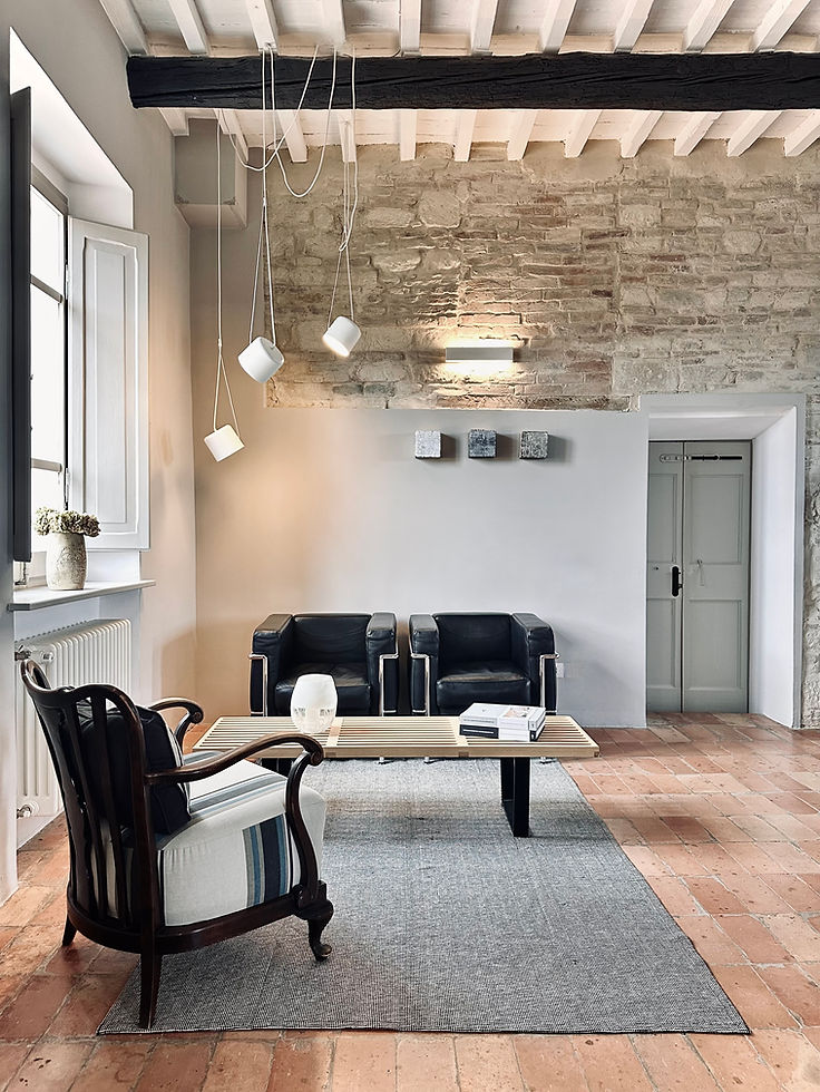 stylische Leseecke
