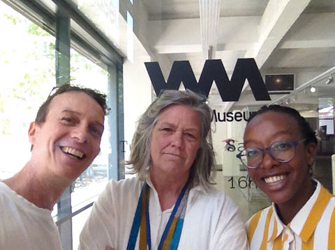 Setup photograph of ‘Paul Emmanuel: Men and Monuments’
Wits Art Museum, Johannesburg, South Africa
3 – 18 March 2020 and 6 – 30 April 2021