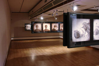 Exhibition view of ‘Transitions’ at Oliewenhuis Art Museum, Bloemfontein, Free State, South Africa
Paul Emmanuel
5 February – 8 April 2009
Photographed by Prieur du Plessis
Courtesy of Art Source South Africa