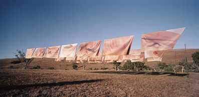 ‘The Lost Men Grahamstown’. Counter-memorial, tenth anniversary of South Africa’s democracy, 1820 Settlers National Monument, Gunfire Hill, Mkhanda (formerly known as Grahamstown), Eastern Cape, South Africa, 1 – 10 July 2004