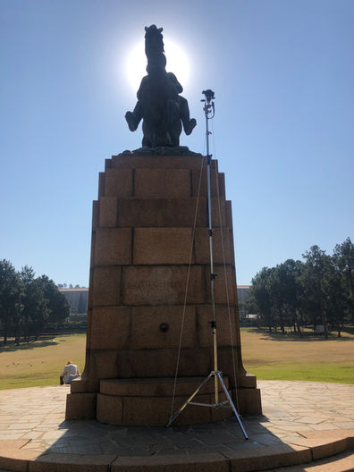 Production of 'Rising-falling'
Paul Emmanuel
15 July 2021
Louis Botha Monument, Union Buildings, Pretoria, South Africa