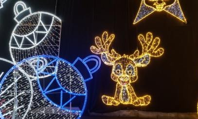 installation et pose d'illumination de noel à pont audemer