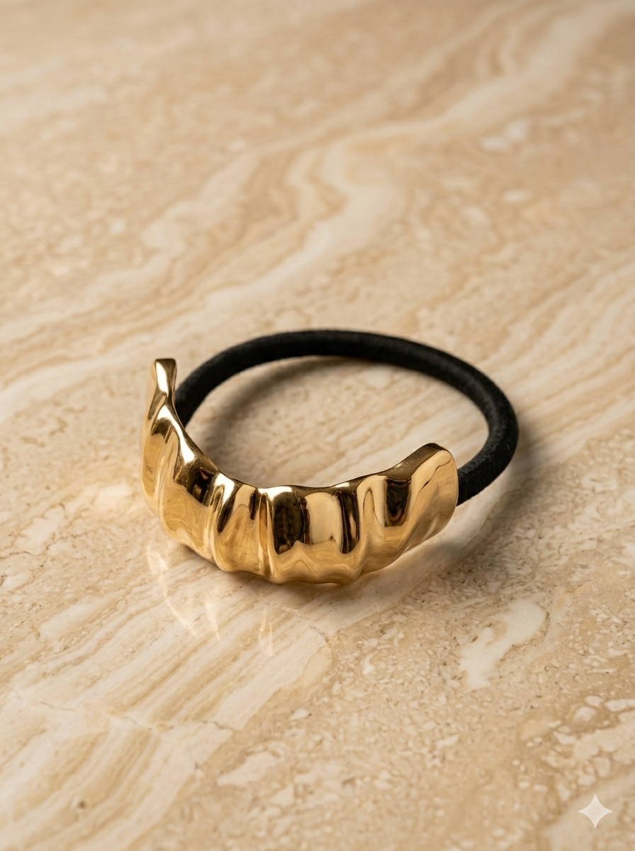 RABICO ARO METAL ORGÂNICO - BIJOUTERIA FINA