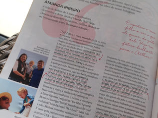 Olha quem está na Revista Pais e Filhos este mês! Eu! A Mamãe Que Viaja!