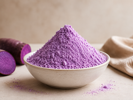 Ube poeder schaaltje