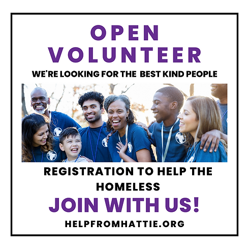 Volunteers Wanted