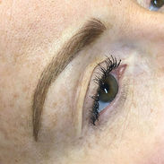 Close up detail of a microfusion brow. ___________________________________☎️717-456-0060_?