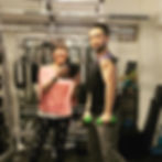 お客様と2ショット2