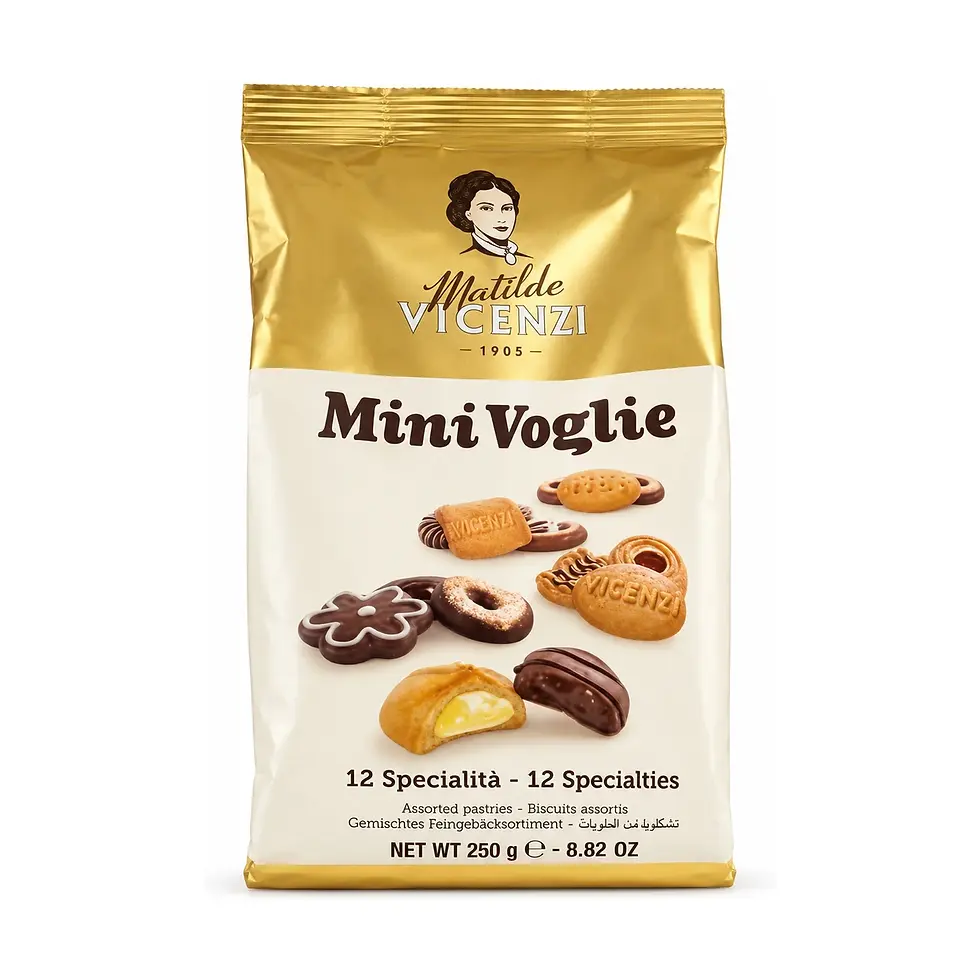 Matilde Vicenzi Mini Voglie assorted pastries 8.82 oz package