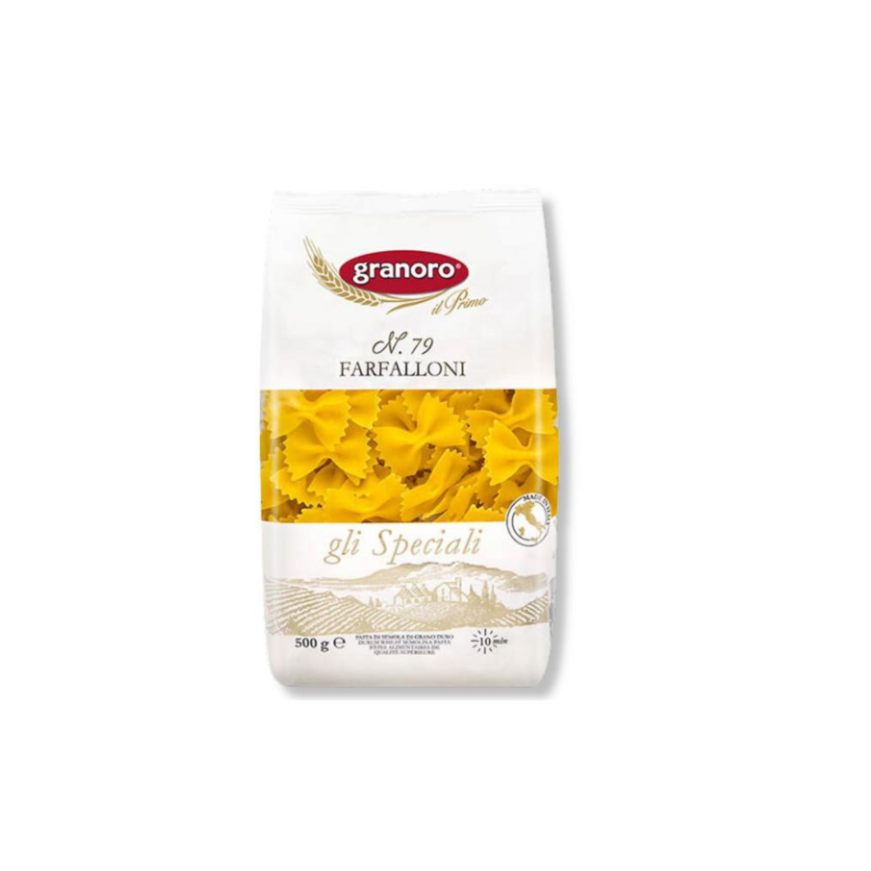 Granoro Farfalloni N.79 pasta 454g, authentic Italian bow-tie pasta with delivery in Oceanside NY and East Rockaway
