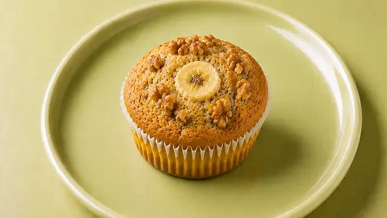 Banana Walnut Muffin