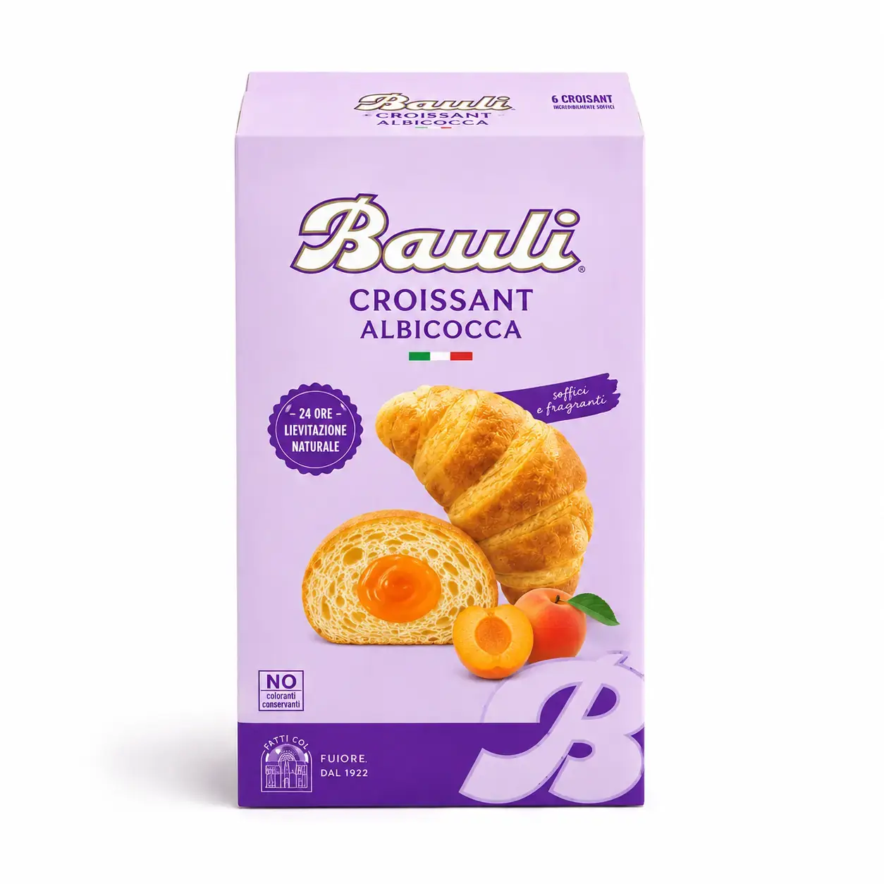 Bauli apricot-filled Italian croissants at Cipollina Gourmet Italian Market