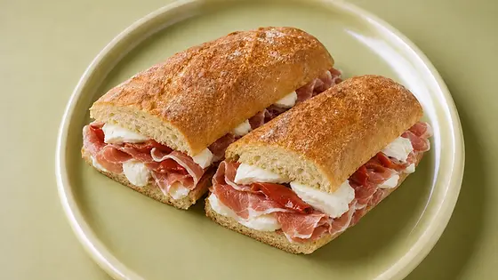 Di Parma with Roasted Peppers