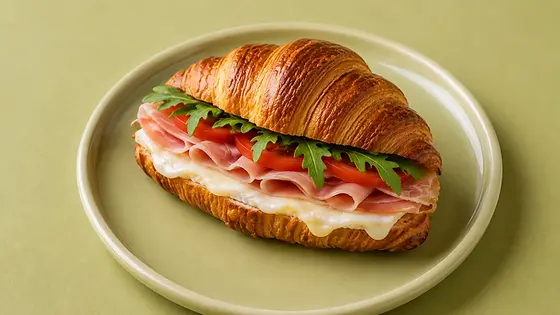 Prosciutto, Tomato & Brie Croissant