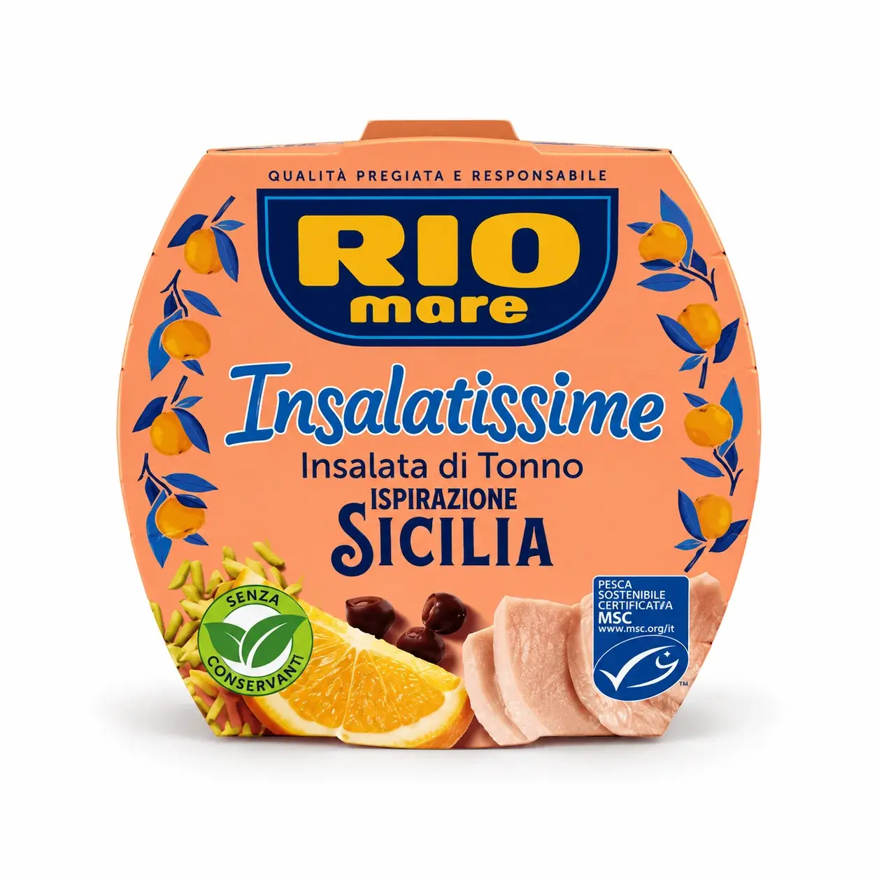 Rio Mare Insalatissime Ispirazione Sicilia Tuna Salad 160 g