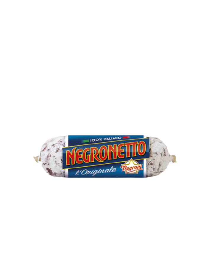 Negroni Negronetto salami 220g 7.76oz from Mediterraneo Food Store – authentic Italian cured meat