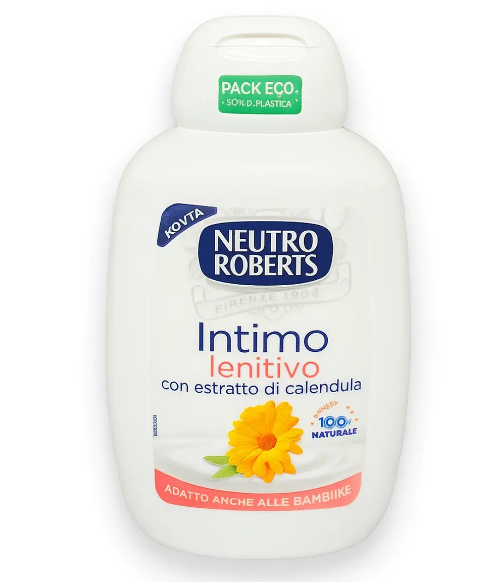 Neutro Roberts soothing calendula intimate wash – 200ml natural gentle cleanser for sensitive skin
