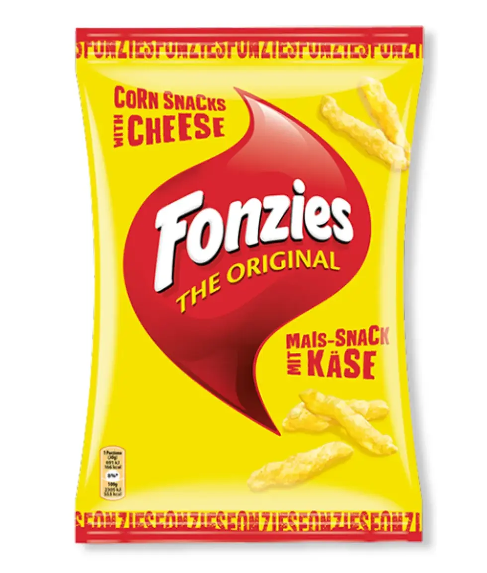 Thumbnail: Fonzies oven-baked cheesy corn puffs snack – Imported from Italy
