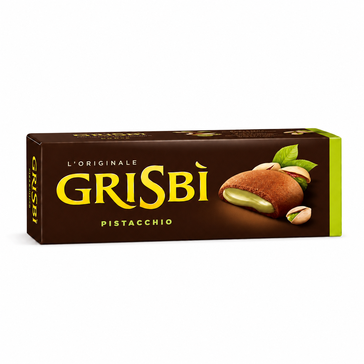 Grisbì Pistacchio Pistachio Cream-Filled Cookies – 4.76 oz