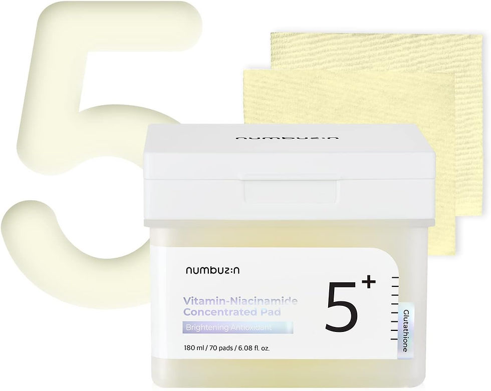 Numbuzin No 5 + Niacinamide Concentrated Toner Pad 70pads
