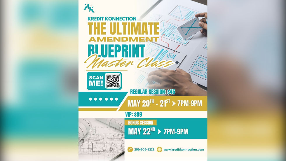 The Ultimate Amendment Blueprint Masterclass
