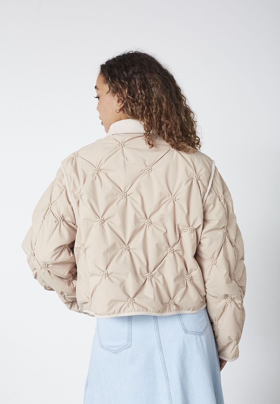 Miniaturbild: EQA beige Übergangsjacke