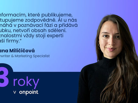 „Můj nejoblíbenější článek? Ten právě teď píšeme s naším CEO,“ říká copywriterka Jolana