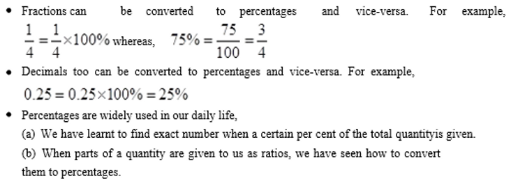 COMPARING QUANTITIES | SPEED NOTES | MATHEMATICS | CBSE | CLASS 7