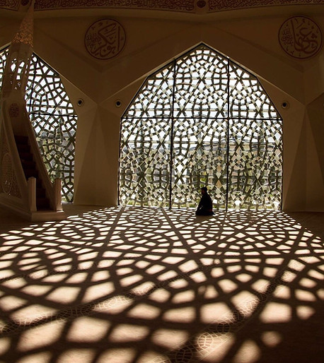 Praying In Mosque