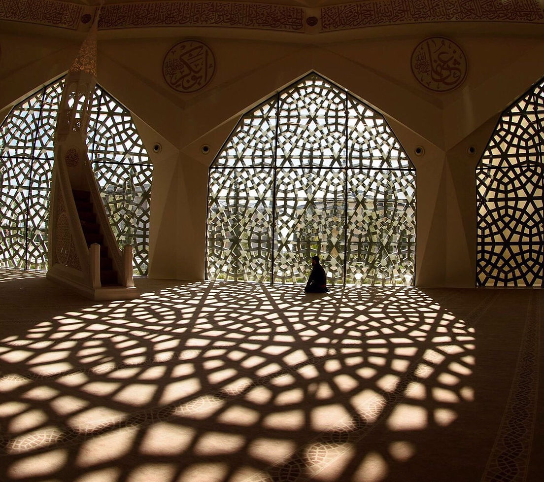 Praying In Mosque