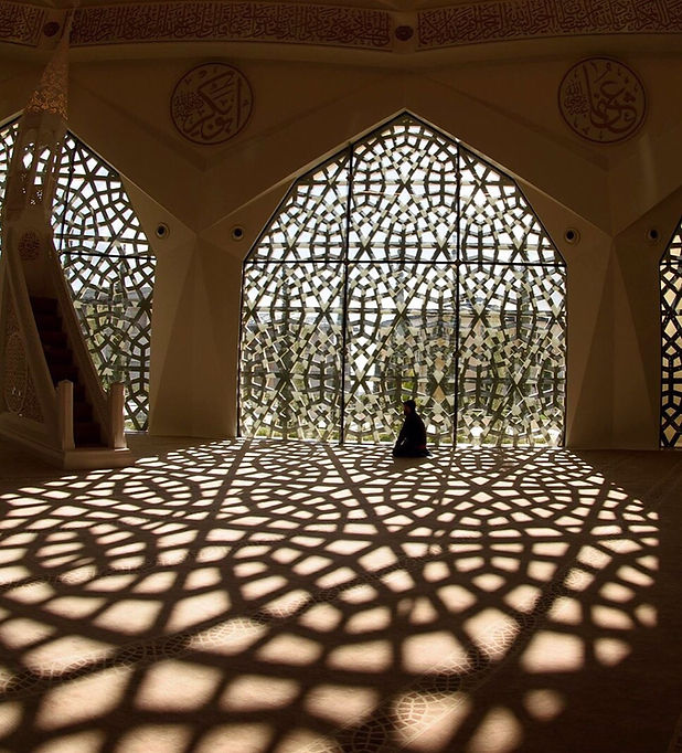 Praying In Mosque