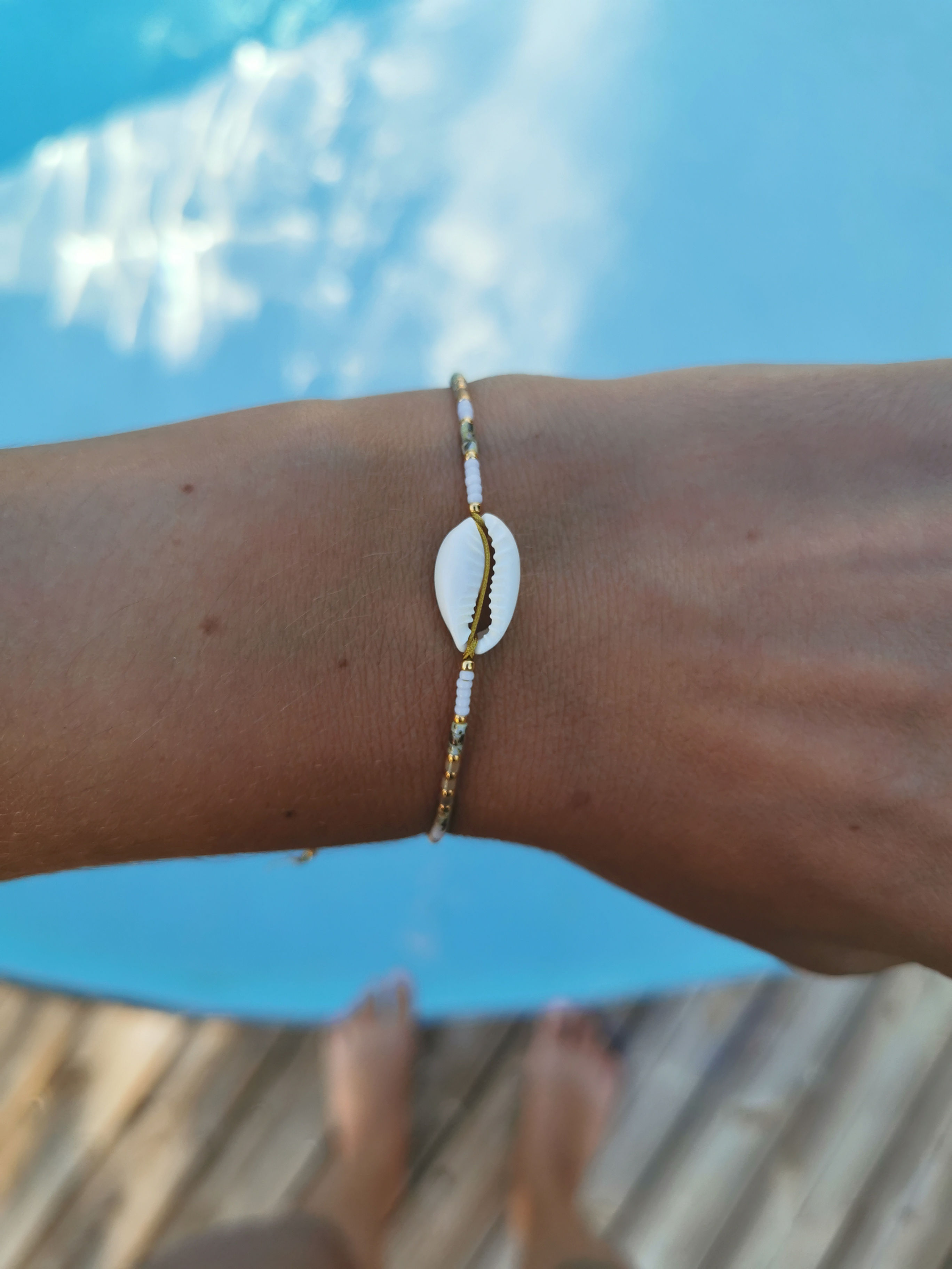 Bracelet simple cauri