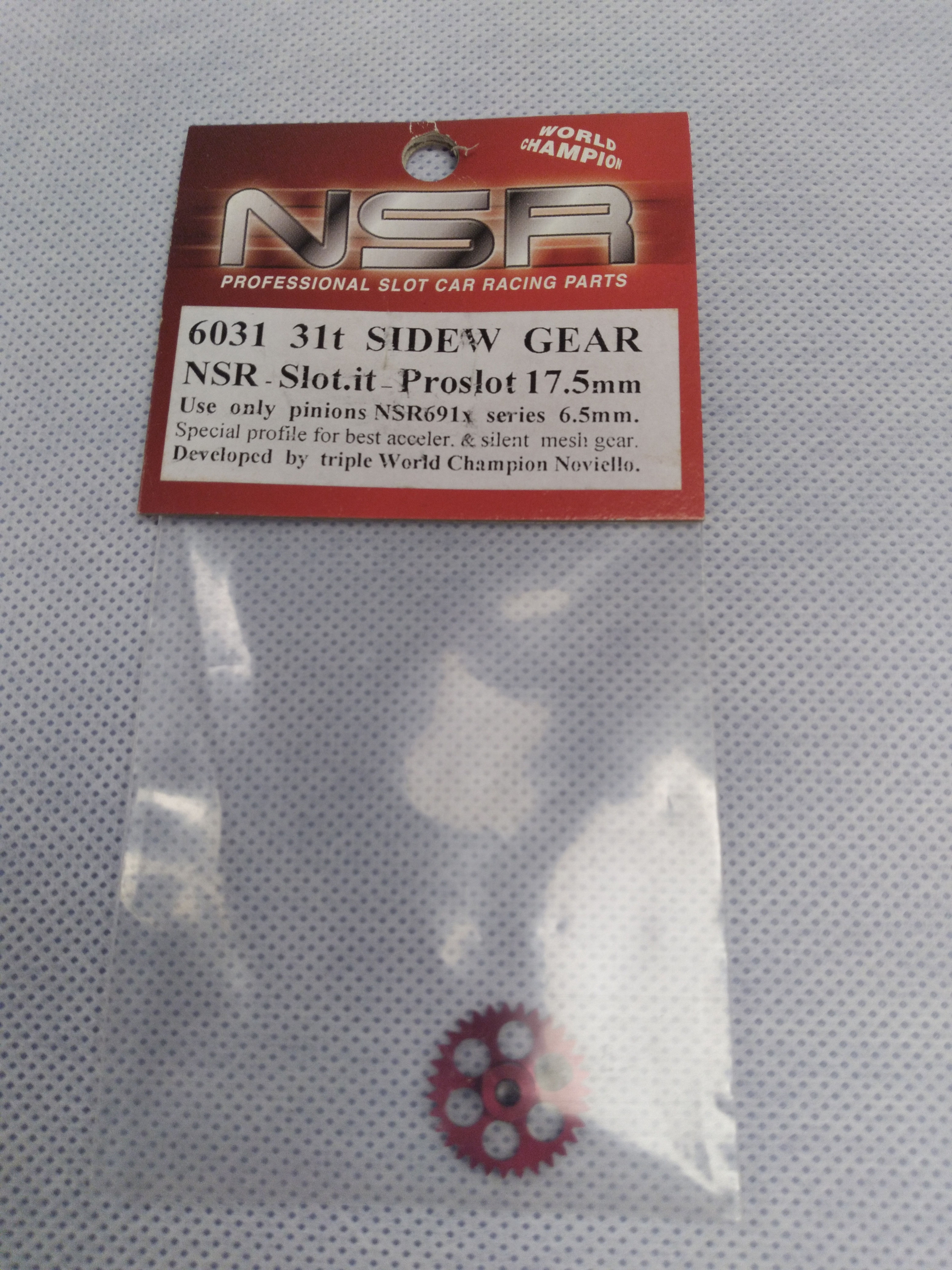 6031 31t SIDEW Gear NSR Slot.it Proslot 17.5mm