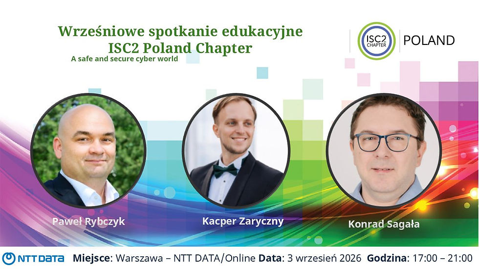 ISC2 Poland Chapter meetup