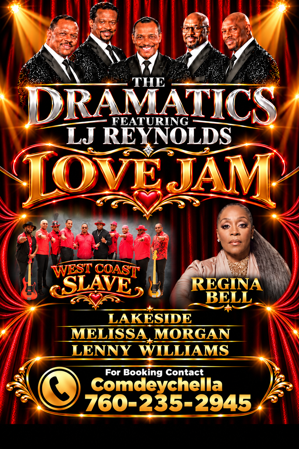 Love Jam promotional flyer