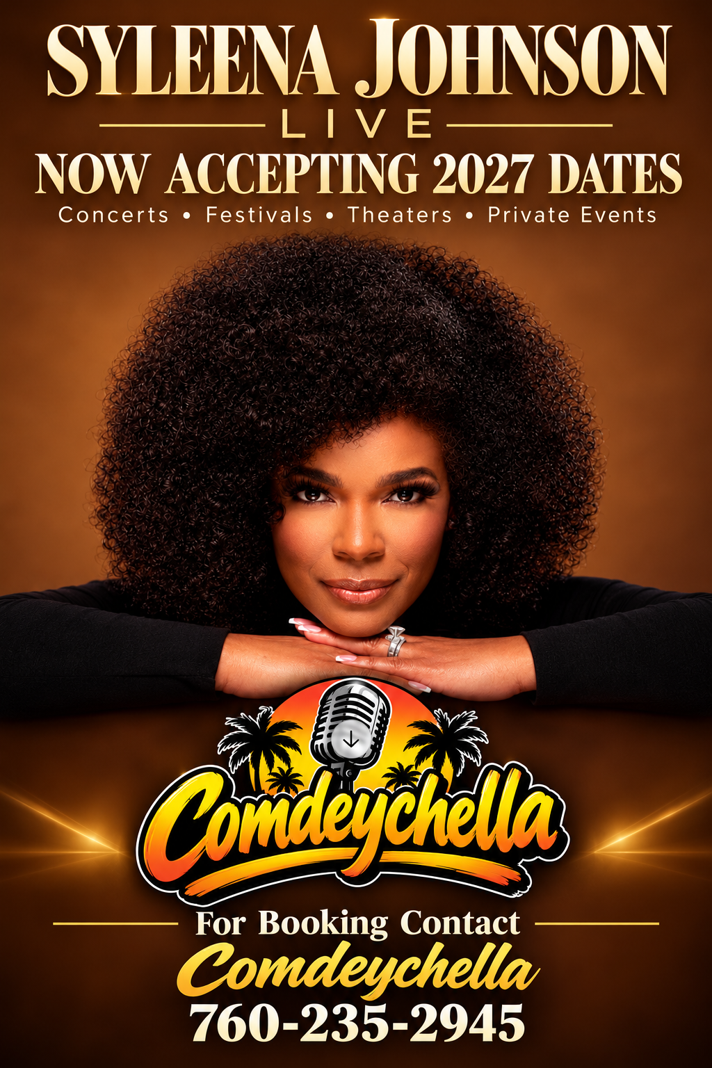 Syleena Johnson promotional flyer
