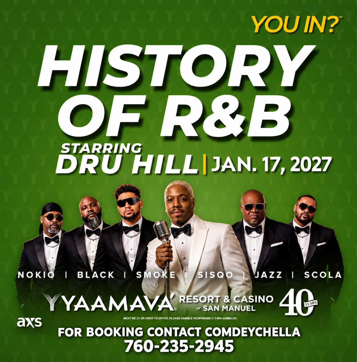 Dru Hill promotional flyer