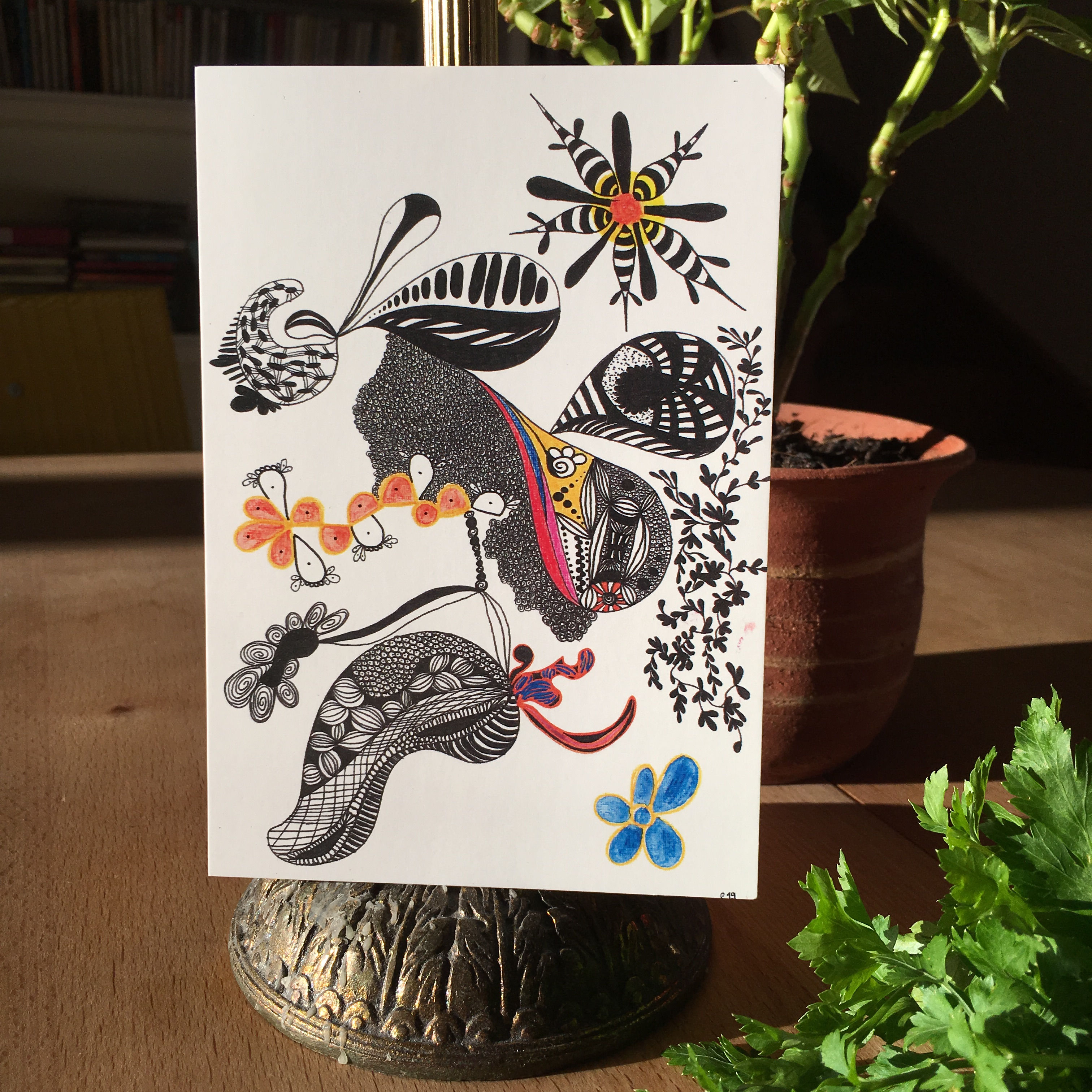 Postcard- The Storyteller