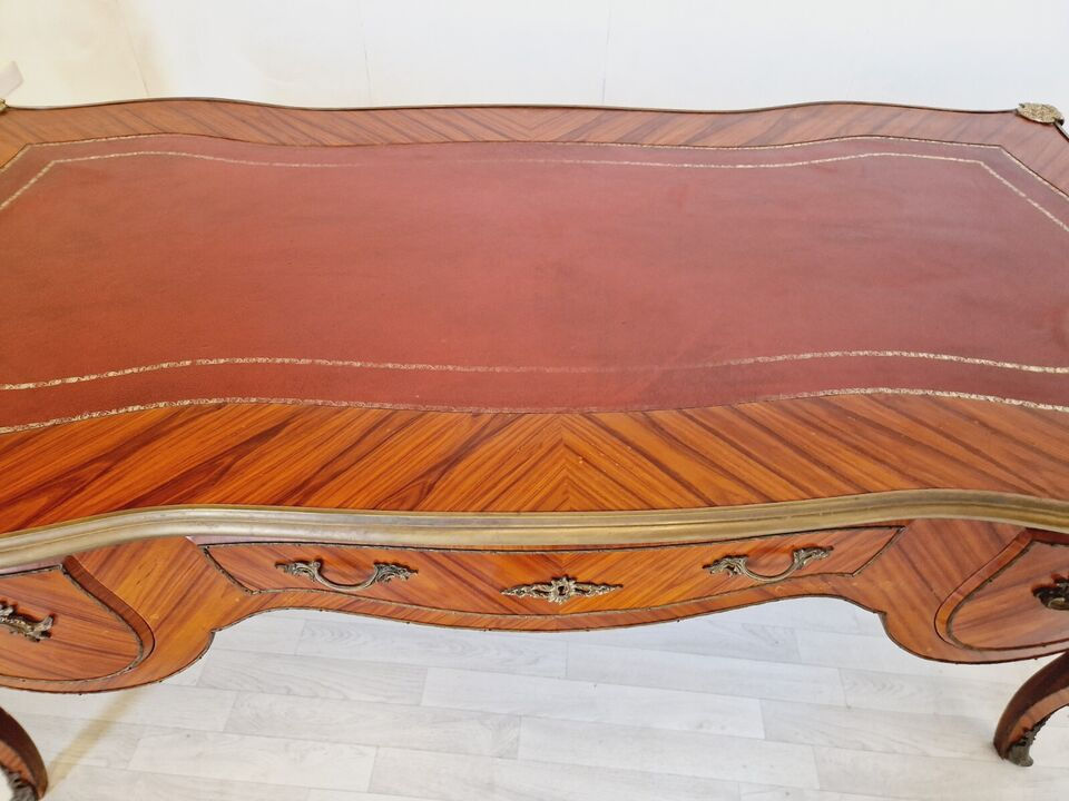 Thumbnail: Rococo Writing Desk French Louis XV Flat Desk