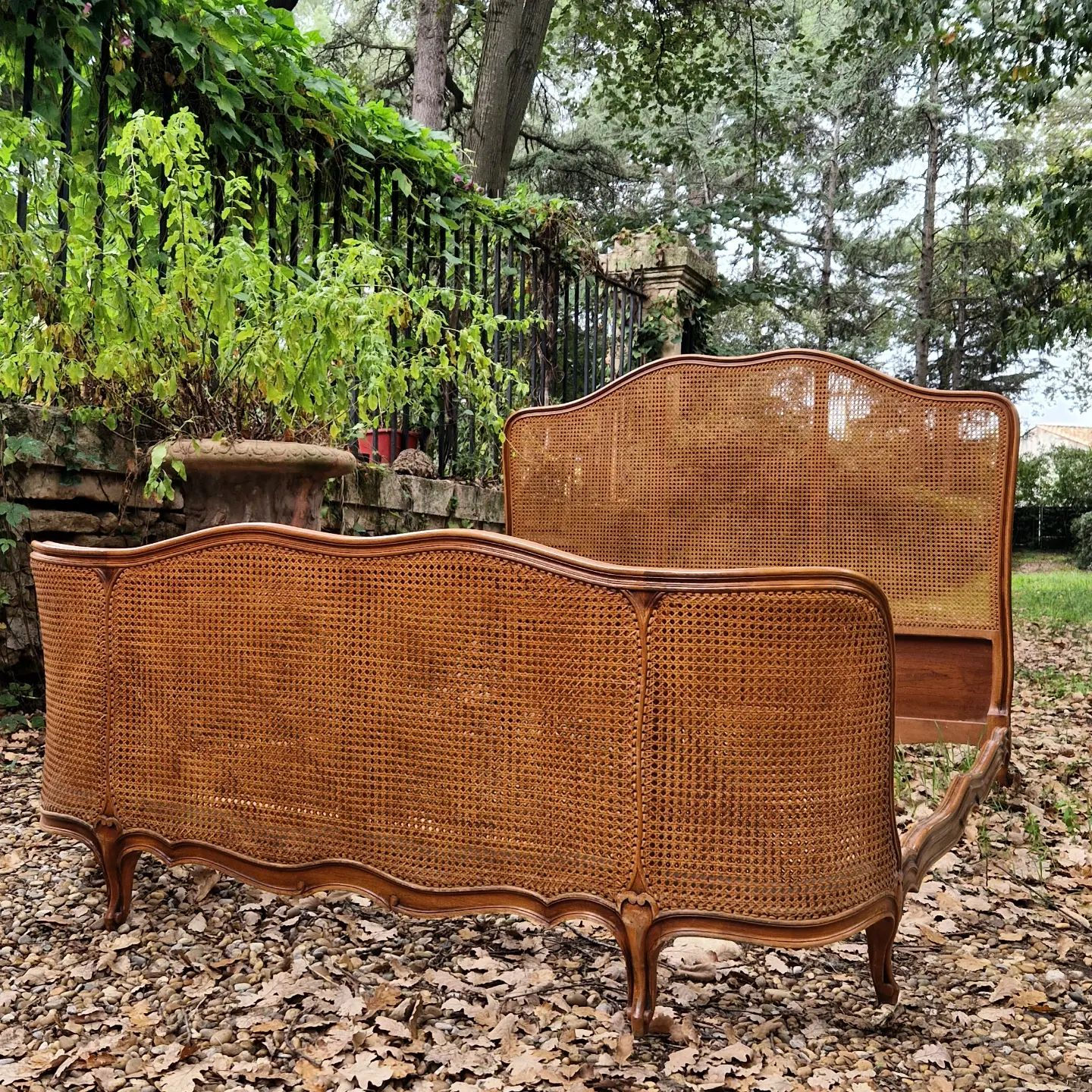 Absolutely Beautiful French Cane Bed