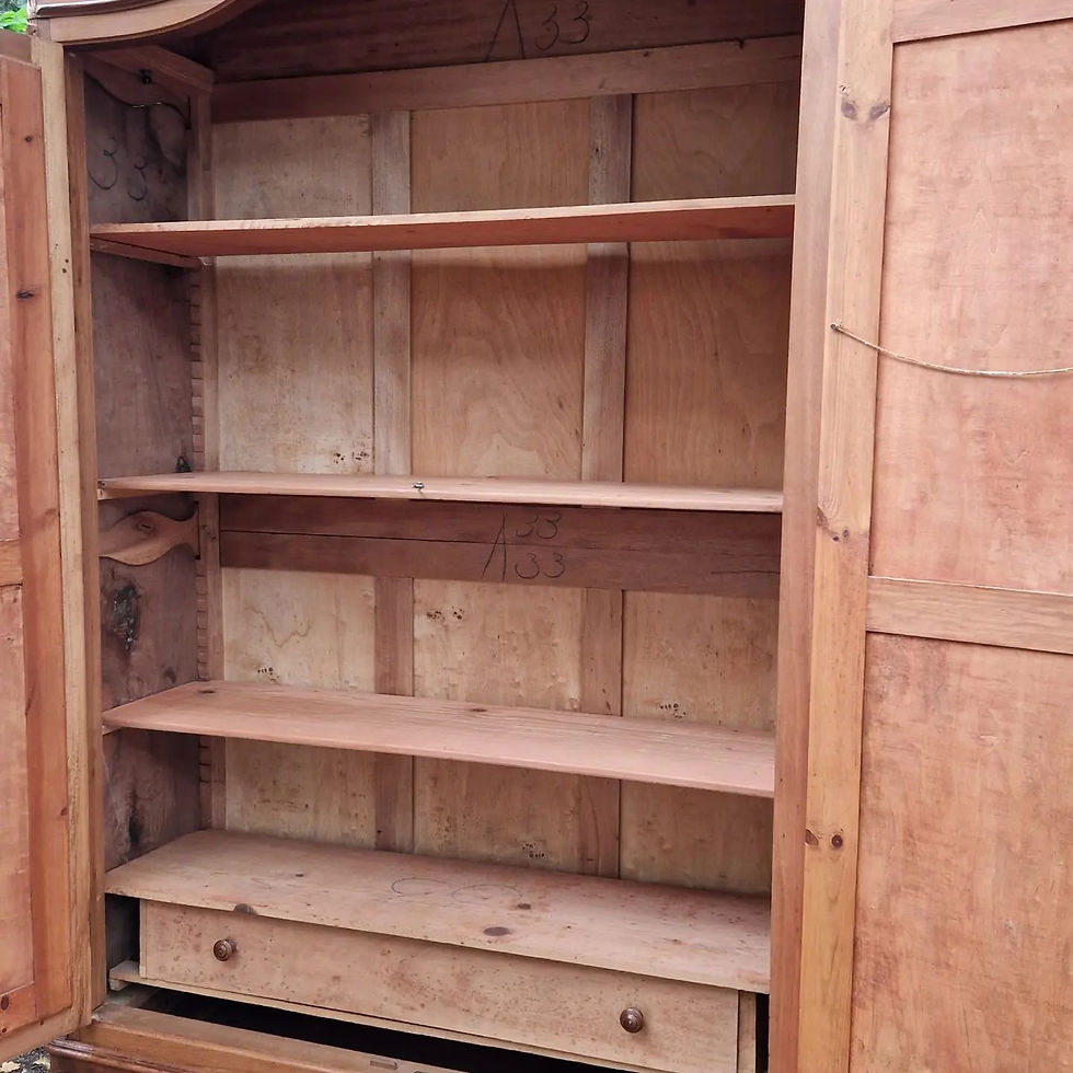 Thumbnail: Antique French Wardrobe Armoire Antique Furniture French Vintage Rococo Louis