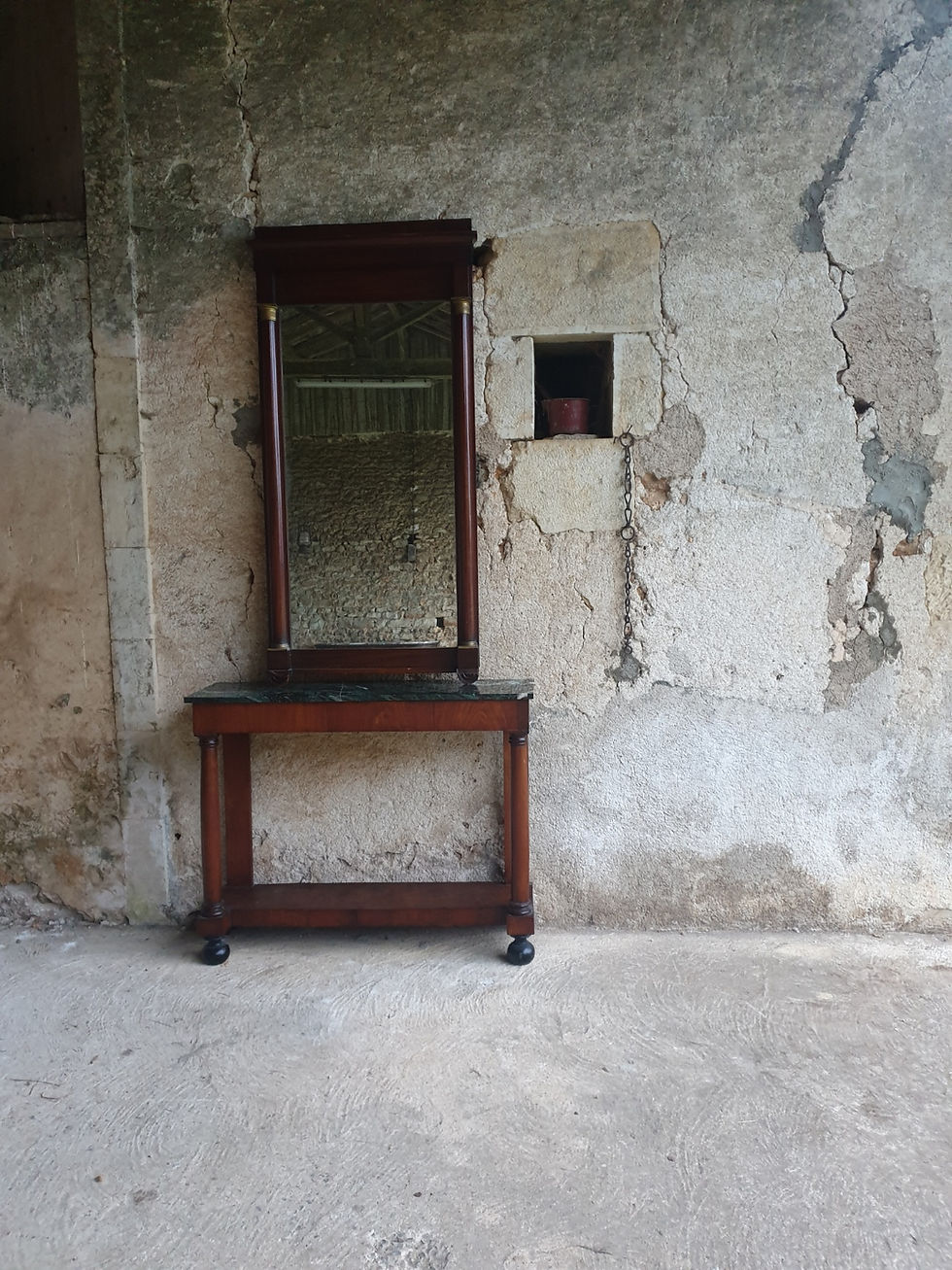 Thumbnail: Jacopo Ciacchi Empire Console Table & Mirror
