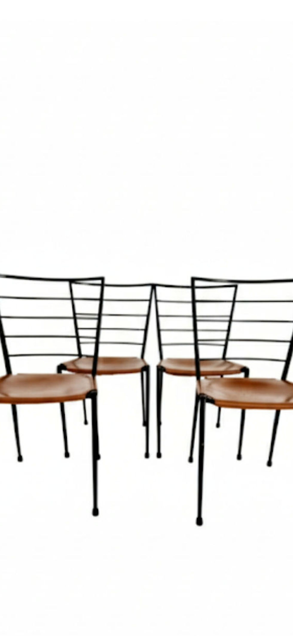 4 Staples Ladderax Dining Chairs