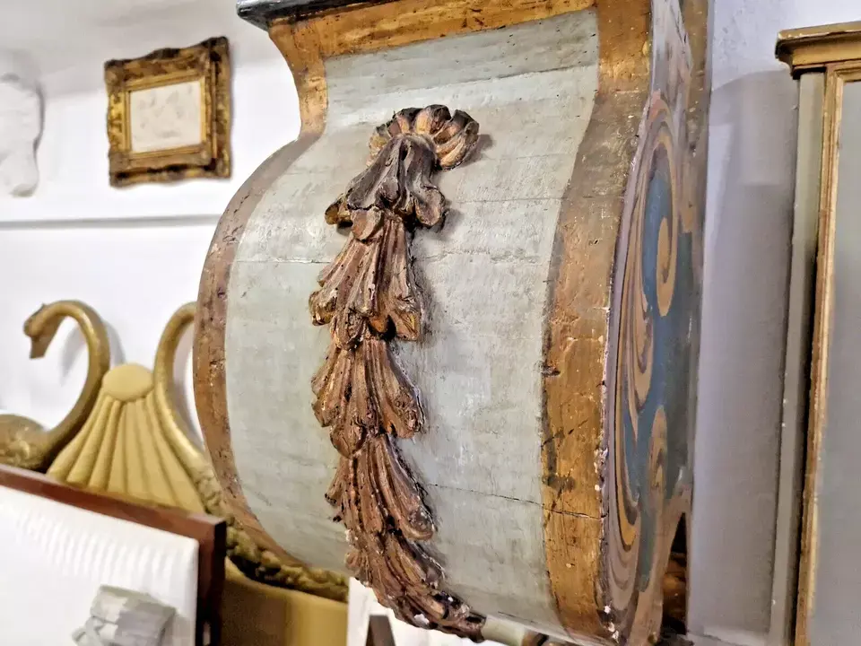 Thumbnail: Fabulous Pair of 18th Century Console Shelves