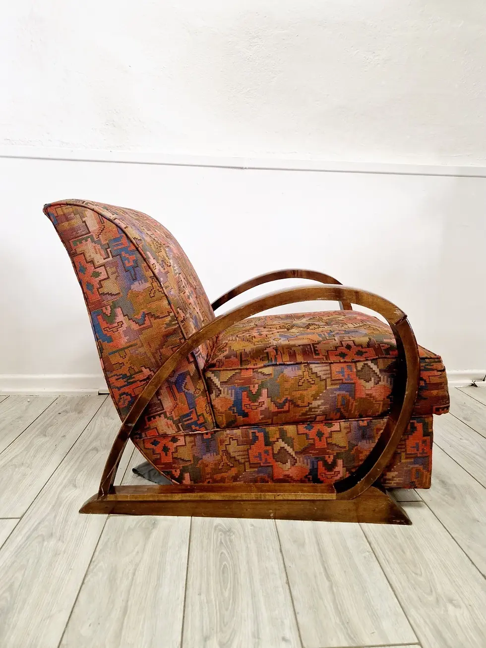 Miniature : Pair of Art Deco Armchairs