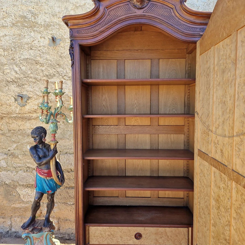 Miniature : French Napoleon Period Rococo Armoire