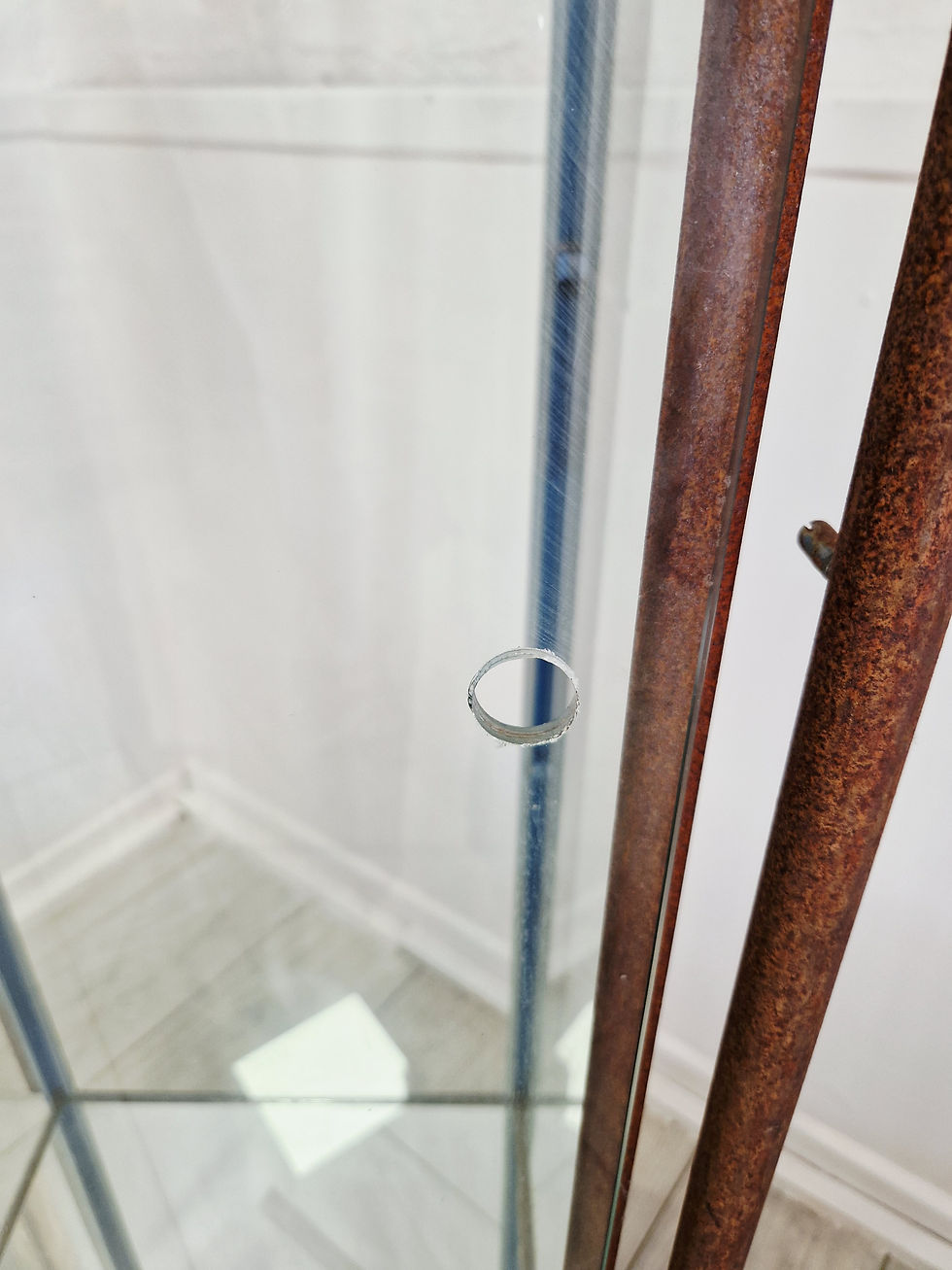 Miniature : Pair of Large Antique Retail Display Cabinets in the Industrial Style