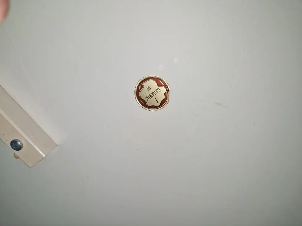 Thumbnail: Vintage 1970s Space Age Dining Set – White & Chrome Pedestal Table + 4 Chairs