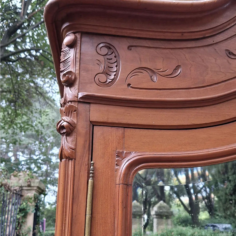 Thumbnail: Antique French Wardrobe Armoire Antique Furniture French Vintage Rococo Louis