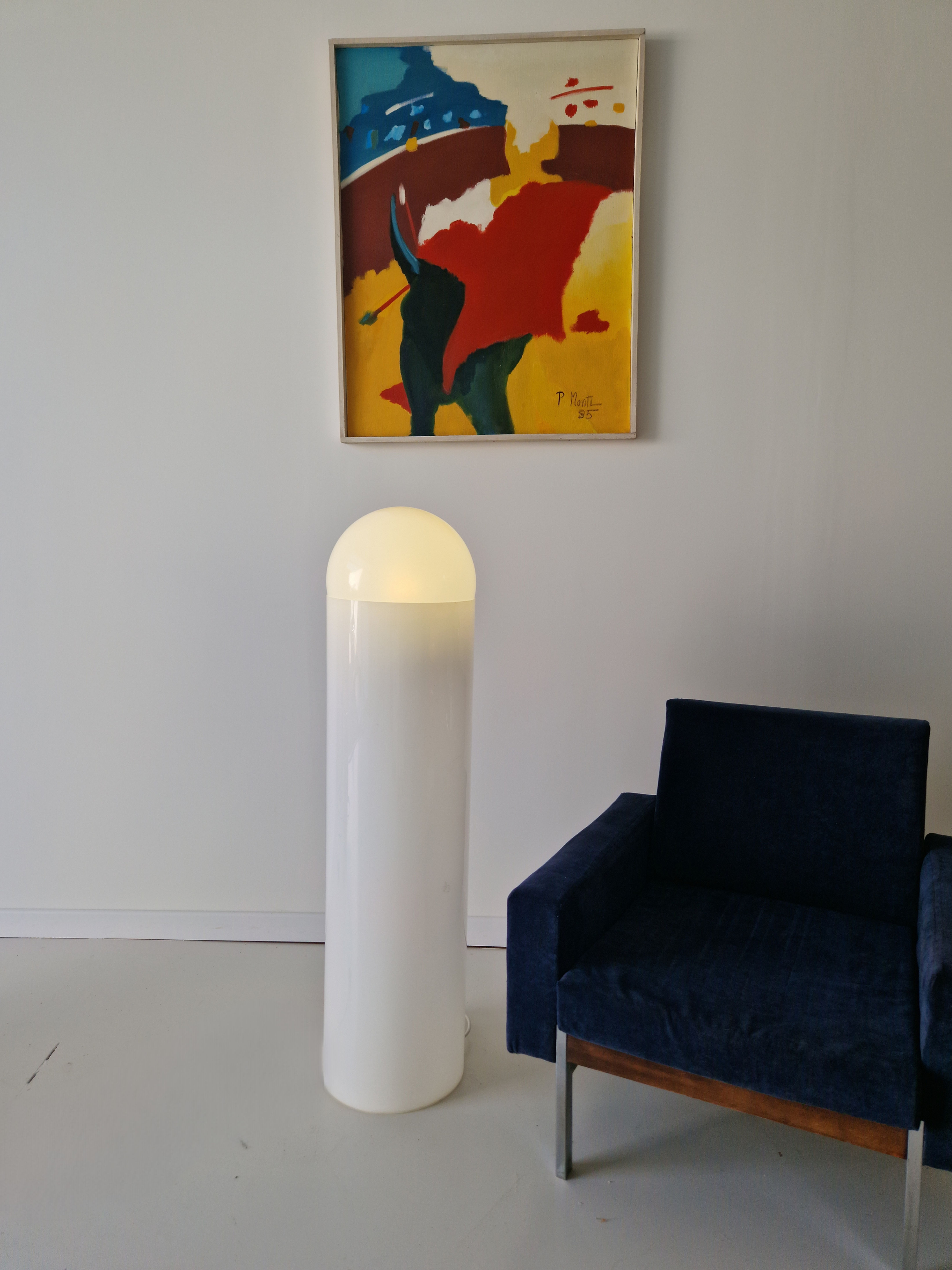 Vintage Italian 1970s Totem Floor Lamp